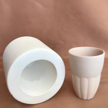 EK058 Alçı Kalıp - Seramik Döküm Kalıbı Ahtapot Bardak 8x12cm