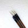 Bambu Seramik Porselen Dekorlama Fırçası 3'lü Set - Thumbnail (3)