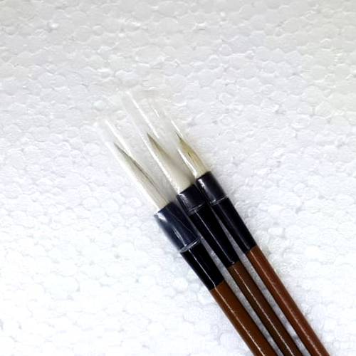 Bambu Seramik Porselen Dekorlama Fırçası 3'lü Set - 2
