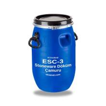 ESC-3 Stoneware - Porselen Kalıba Döküm Çamuru Beyaz 35 Kg (SIVI) (ÜCRETSİZ KARGO)