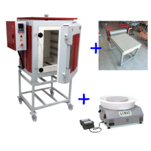 İNDİRİMLİ FIRIN SETİ - 080 litre FIRIN + TORNA + PLAKA AÇMA