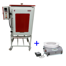 SERAMİK ATÖLYESİ İNDİRİMLİ FIRIN SETİ - 110 litre FIRIN + TORNA