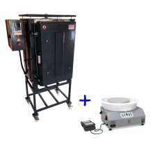 SERAMİK ATÖLYESİ İNDİRİMLİ FIRIN SETİ - 115 litre FIRIN + TORNA