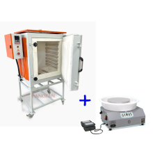 SERAMİK ATÖLYESİ İNDİRİMLİ FIRIN SETİ - 125 litre FIRIN + TORNA