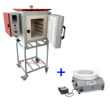 SERAMİK ATÖLYESİ İNDİRİMLİ FIRIN SETİ - 040 litre FIRIN + TORNA