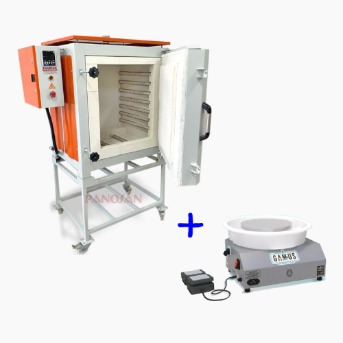 SERAMİK ATÖLYESİ İNDİRİMLİ FIRIN SETİ - 150 litre FIRIN + TORNA - 0